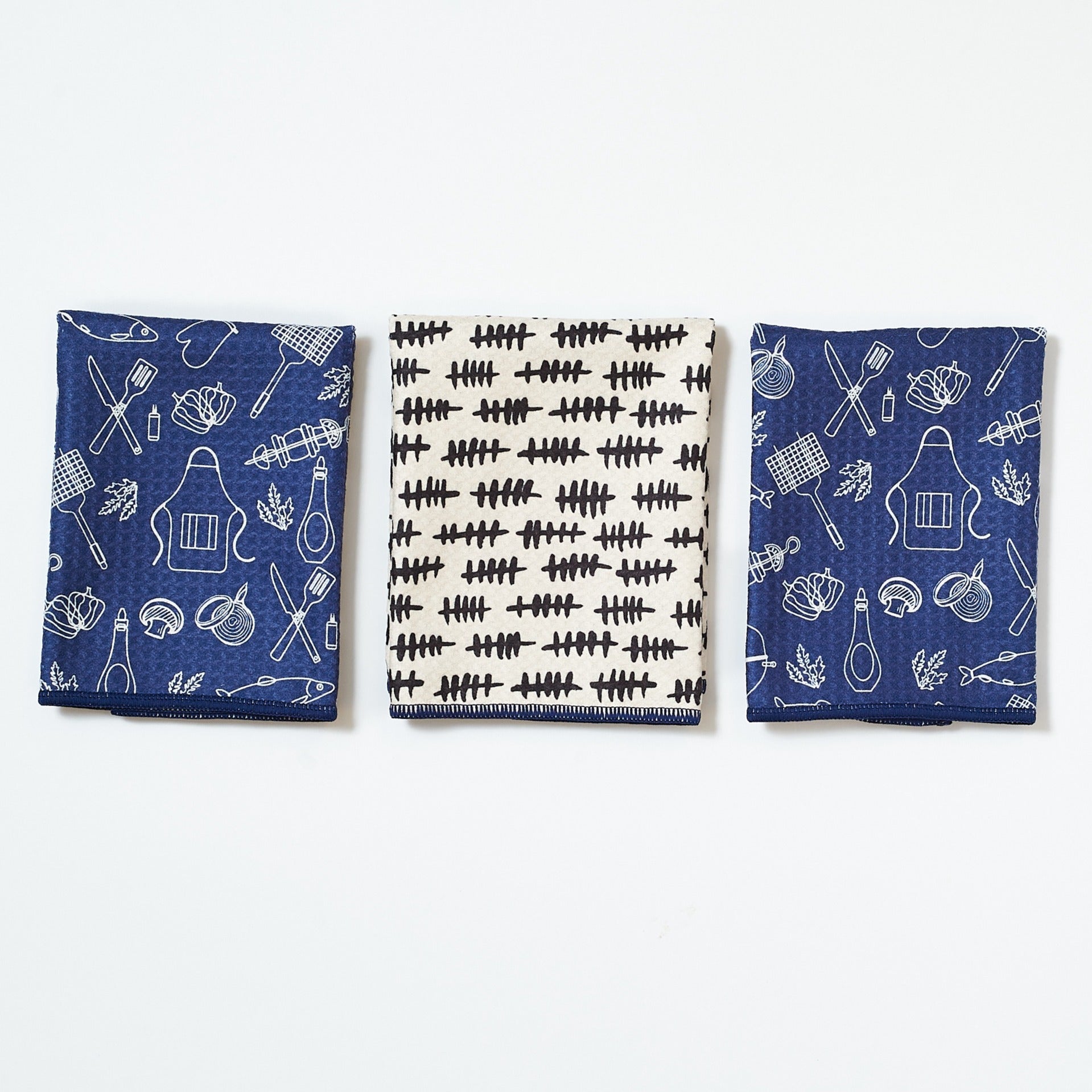 Mighty Mini Towel (Set of 3) Reversible - Signature Collection Dad’s Grill - Once Again Home Co.
