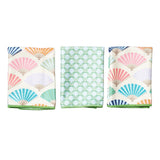 Mighty Mini Towel (Set of 3) Reversible - Signature Collection Paper Fans - Once Again Home Co.