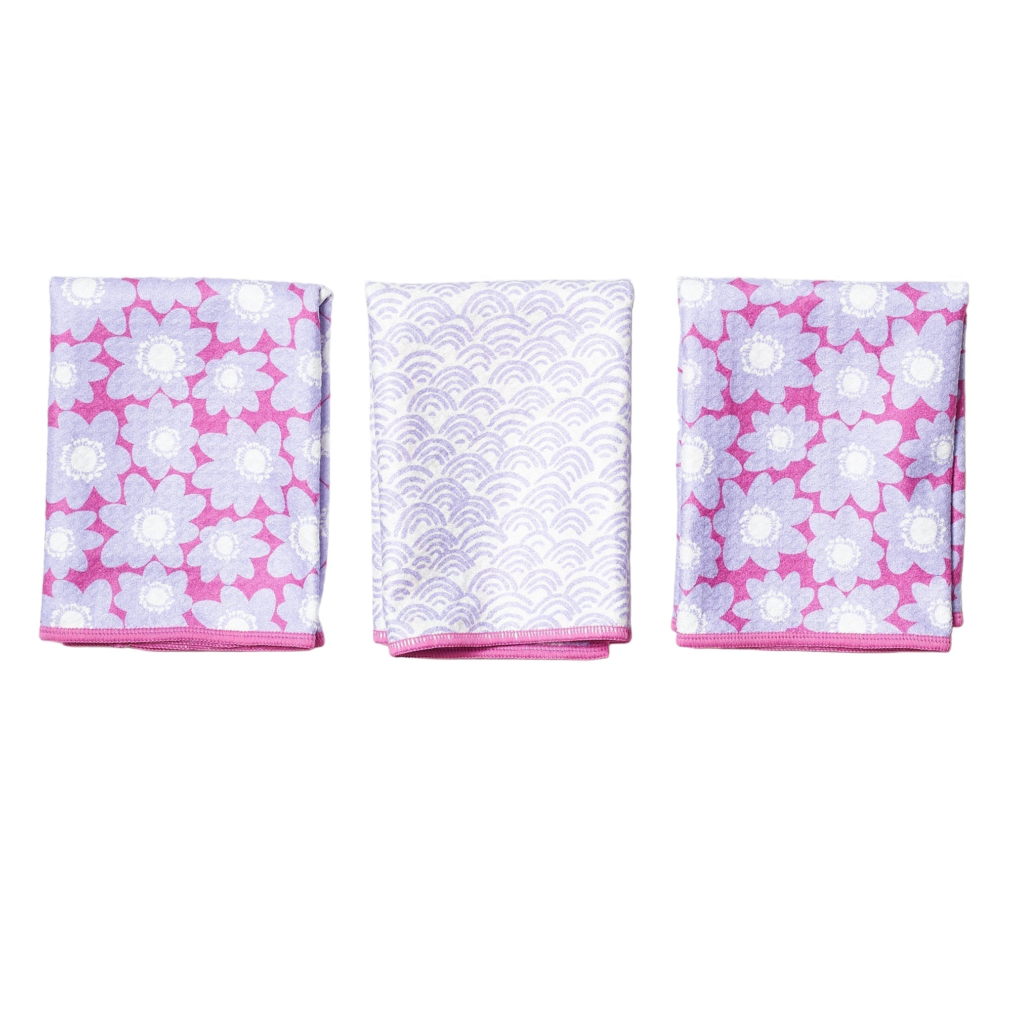 Mighty Mini Towel (Set of 3) Reversible - Signature Collection Pop Daisy - Once Again Home Co.