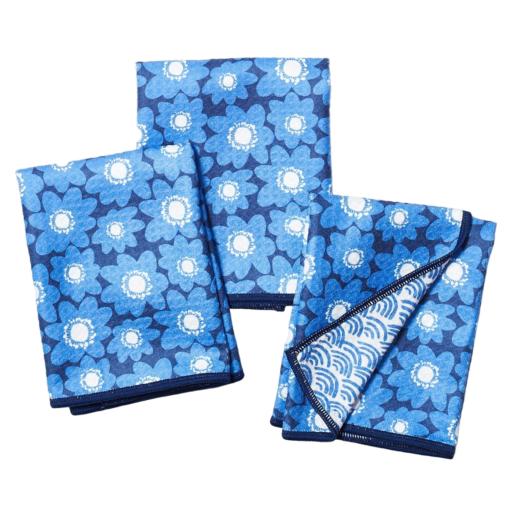 Mighty Mini Towel (Set of 3) Reversible - Signature Collection Pop Daisy - Once Again Home Co.
