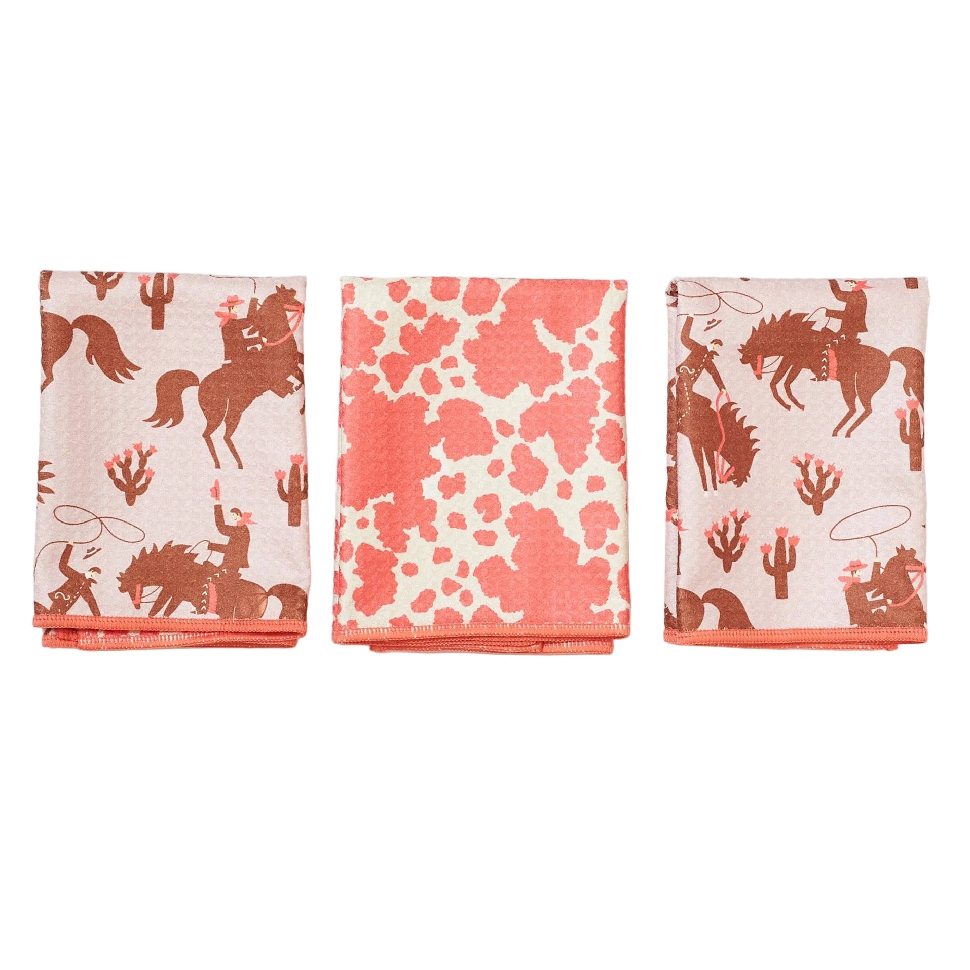 Mighty Mini Towel (Set of 3) Reversible - Signature Collection Rodeo - Once Again Home Co.
