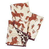 Mighty Mini Towel (Set of 3) Reversible - Signature Collection Rodeo - Once Again Home Co.
