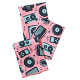 Mighty Mini Towel (Set of 3) Reversible - Signature Collection Tunes - Once Again Home Co.