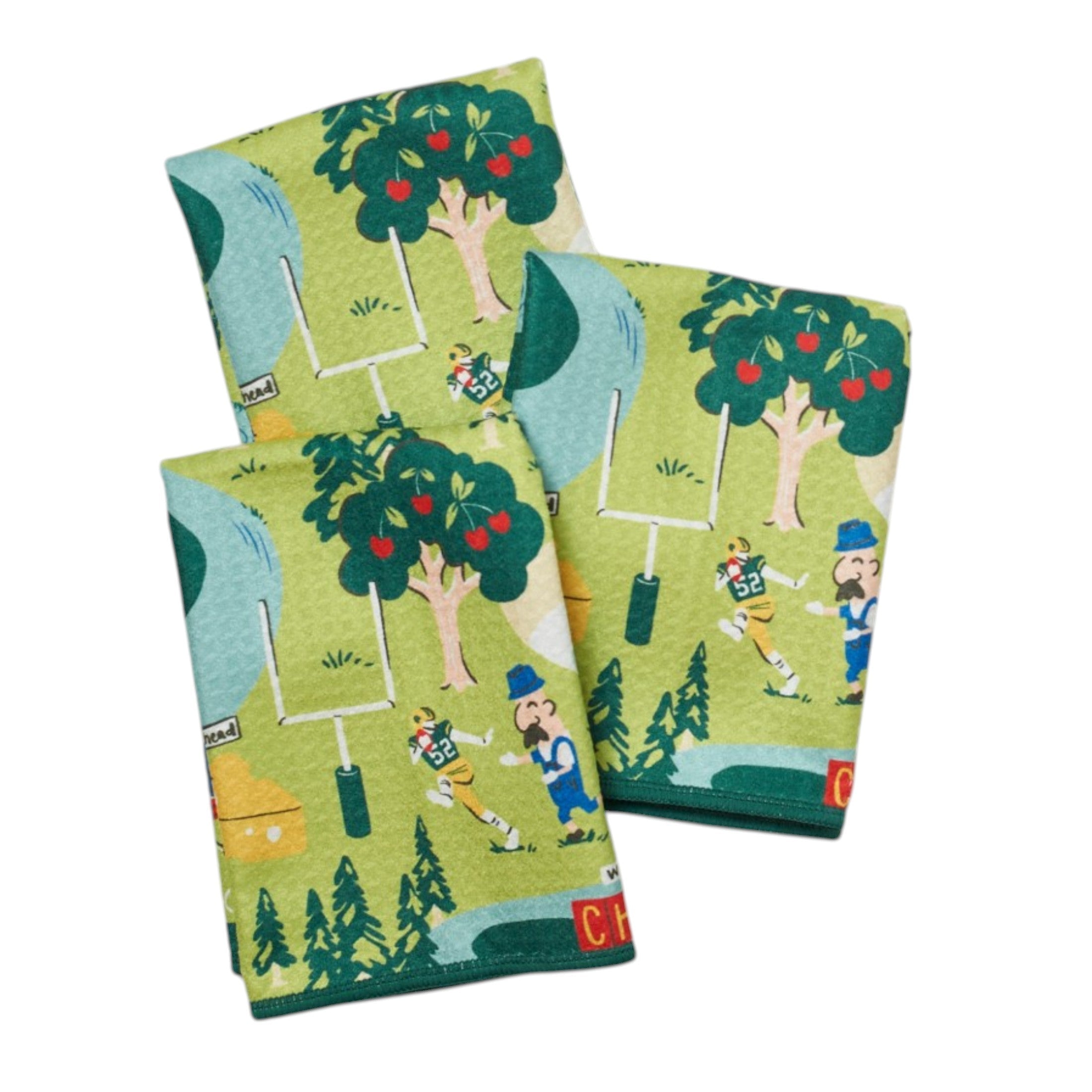 Mighty Mini Towel (Set of 3) Reversible - Signature Collection Wisconsin - Once Again Home Co.