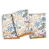 Mighty Mini Towels (Set of 3) - Multi Leaf - Once Again Home Co.