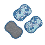 RE:usable Sponges (Set of 3) - Blueberry - Once Again Home Co.
