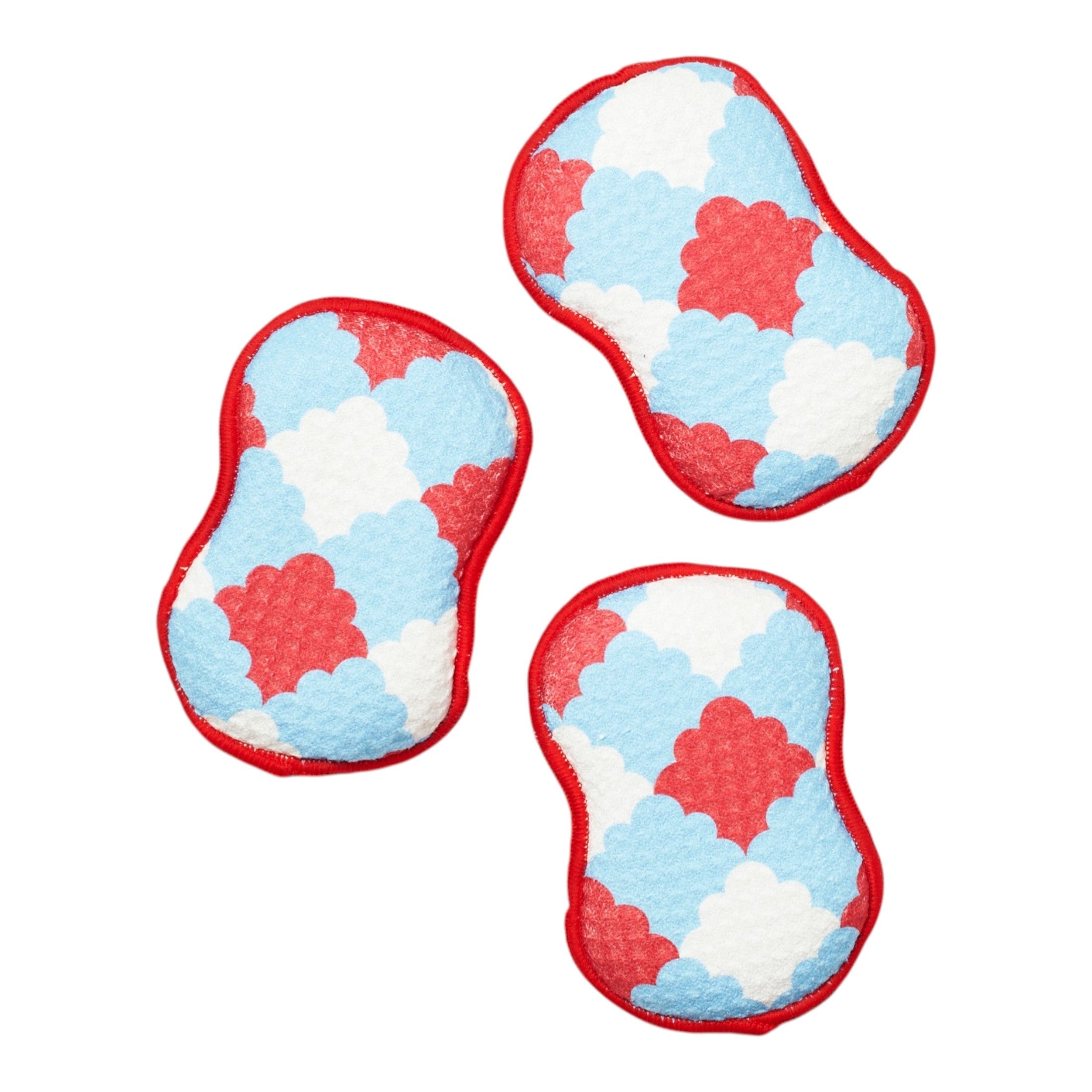 RE:usable Sponges (Set of 3) - Crow Canyon Maria Splatter - Once Again Home Co.