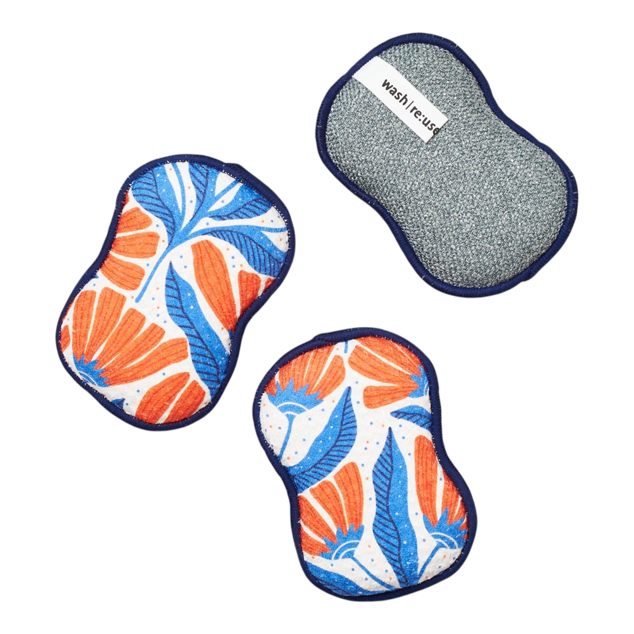 RE:usable Sponges (Set of 3) - Crow Canyon Nancy Splatter - Once Again Home Co.