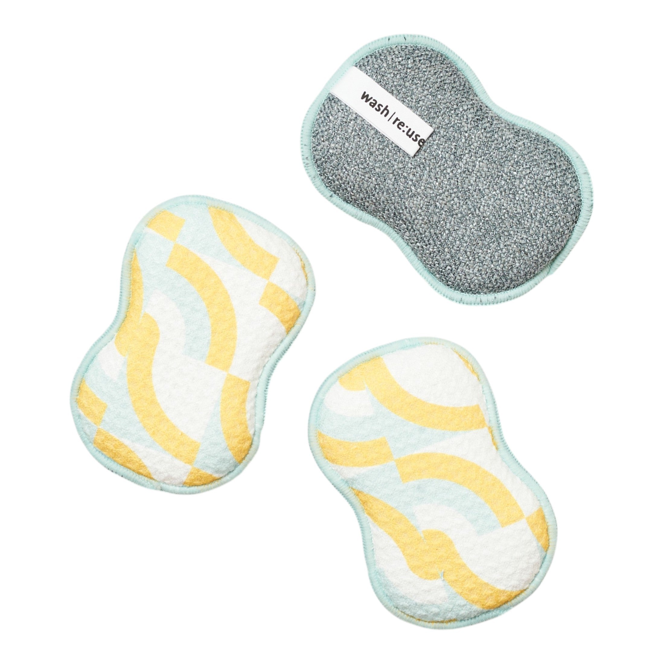 RE:usable Sponges (Set of 3) - Crow Canyon Susan Splatter - Once Again Home Co.