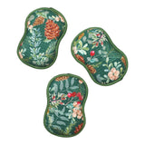 RE:usable Sponges (Set of 3) - Festive Pine - Once Again Home Co.