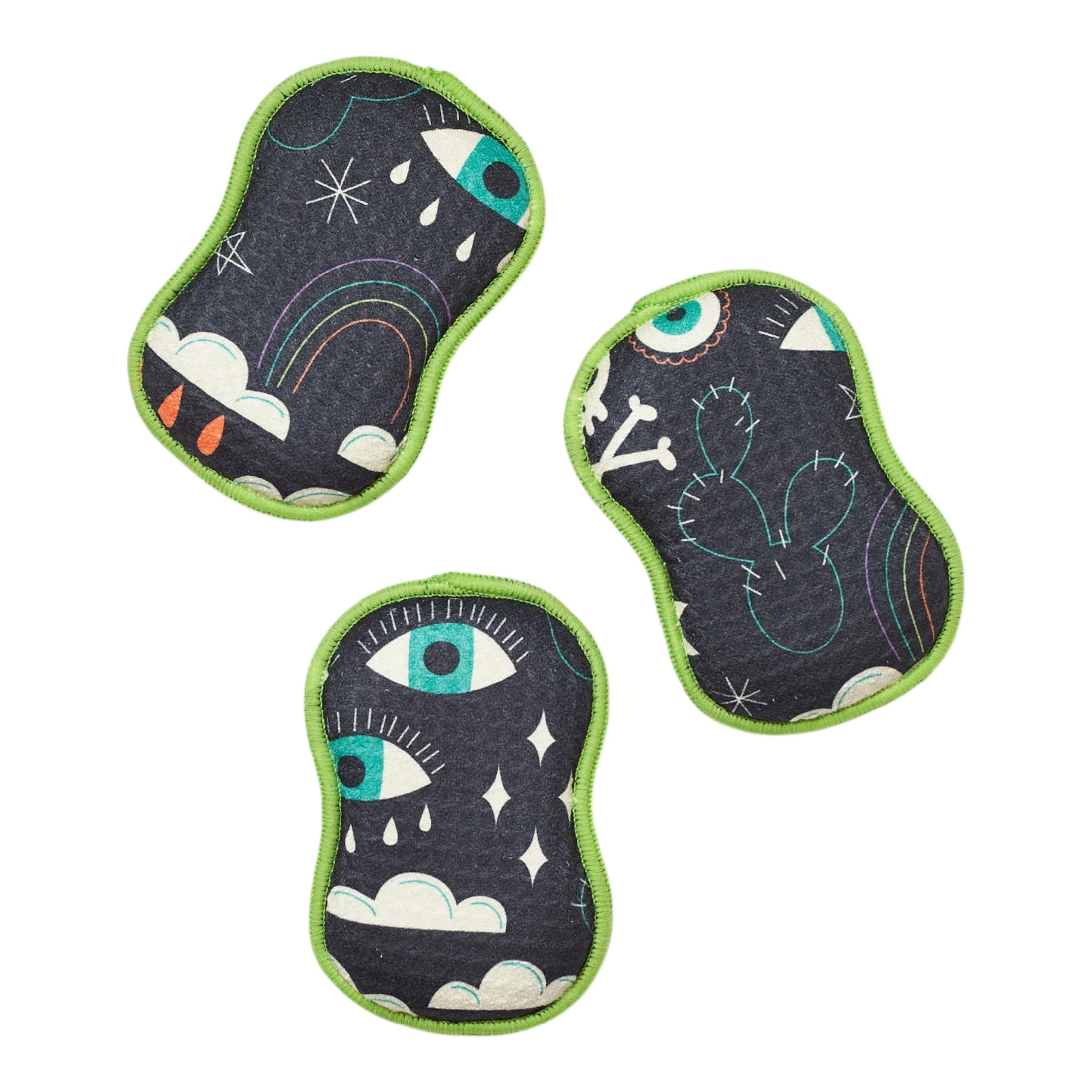 RE:usable Sponges (Set of 3) - Heather Jacobs Eye Spy - Once Again Home Co.