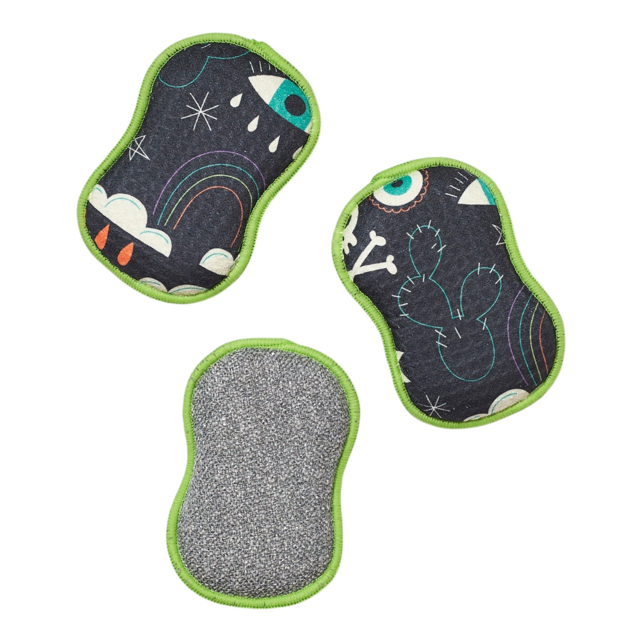 RE:usable Sponges (Set of 3) - Heather Jacobs Eye Spy - Once Again Home Co.