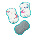 RE:usable Sponges (Set of 3) - Heather Jacobs Reindeer Games - Once Again Home Co.