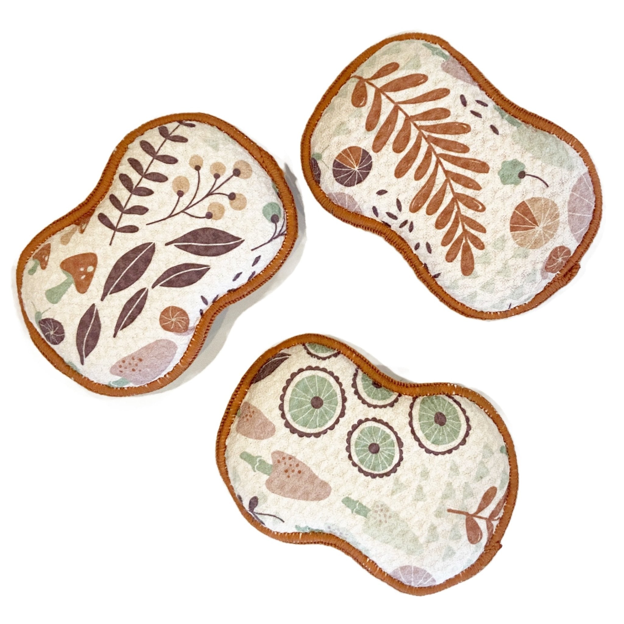 RE:usable Sponges (Set of 3) - HJ Funghi - Once Again Home Co.