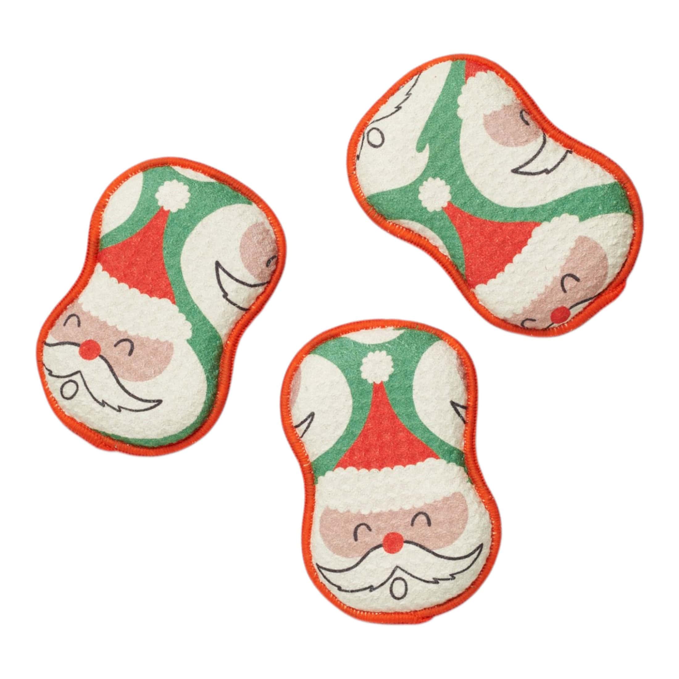 RE:usable Sponges (Set of 3) - Jen Owens Santas - Once Again Home Co.
