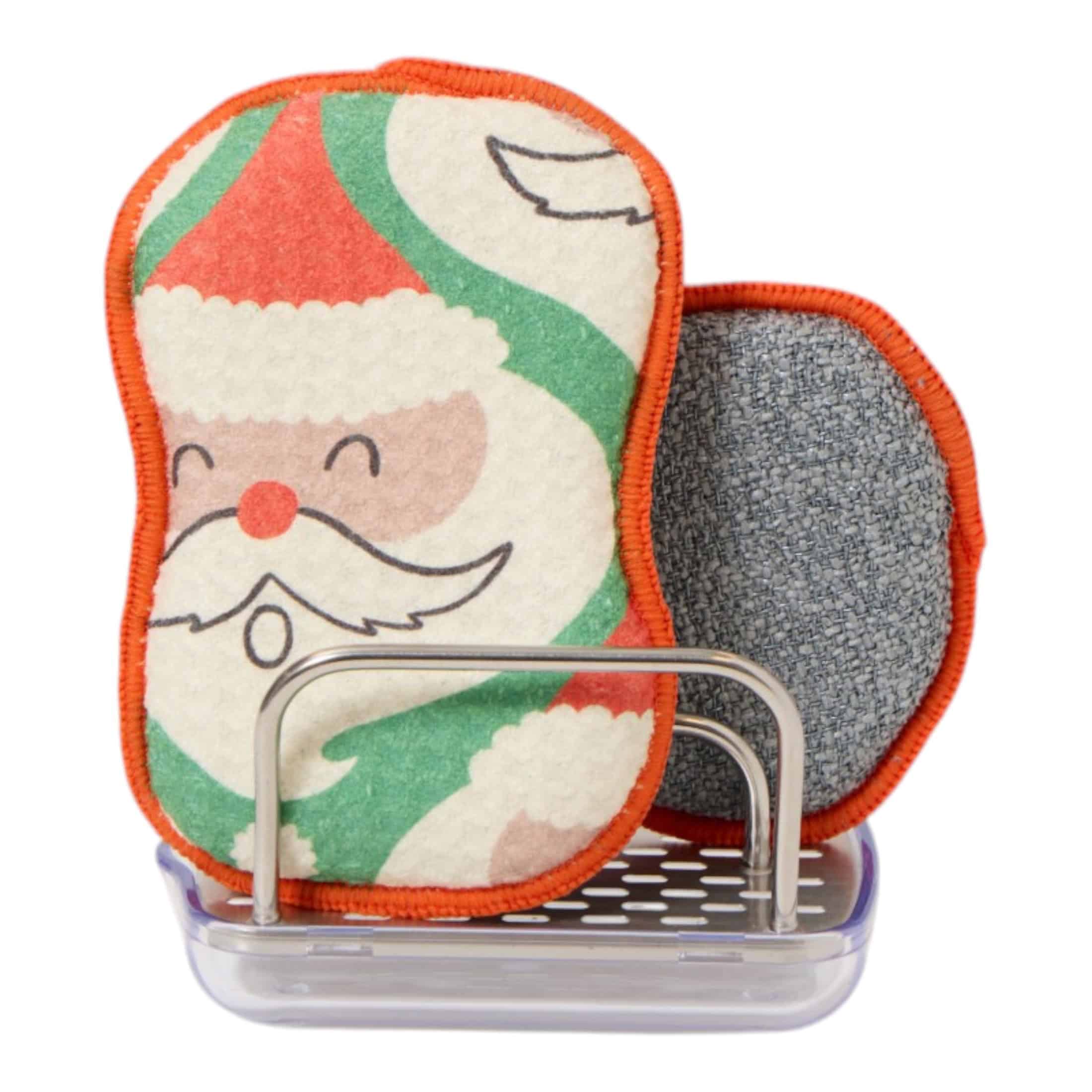 RE:usable Sponges (Set of 3) - Jen Owens Santas - Once Again Home Co.