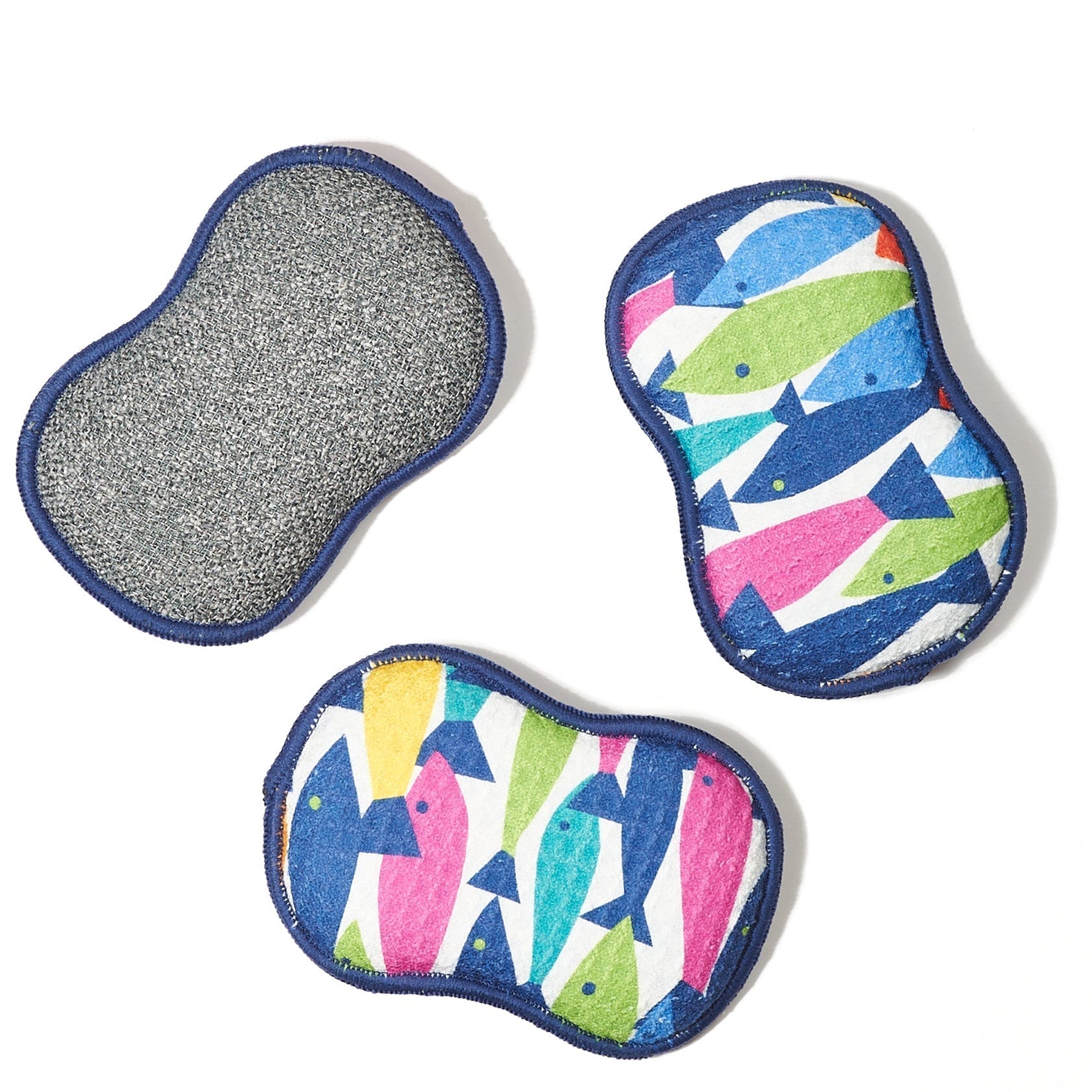 RE:usable Sponges (Set of 3) - Kate Nelligan Fish - Once Again Home Co.