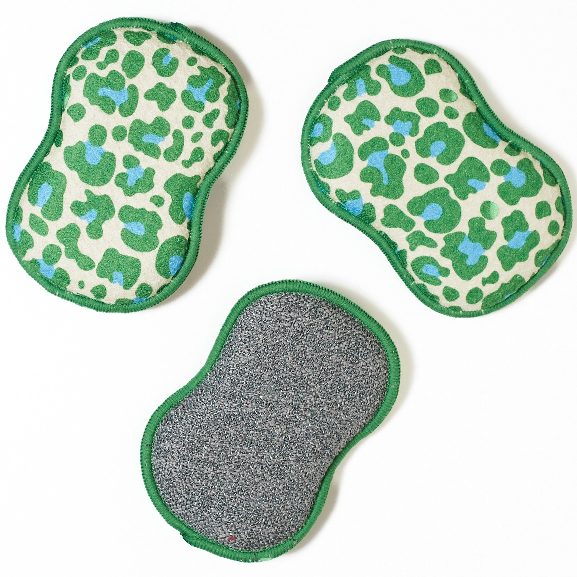 RE:usable Sponges (Set of 3) - Leopard - Once Again Home Co.