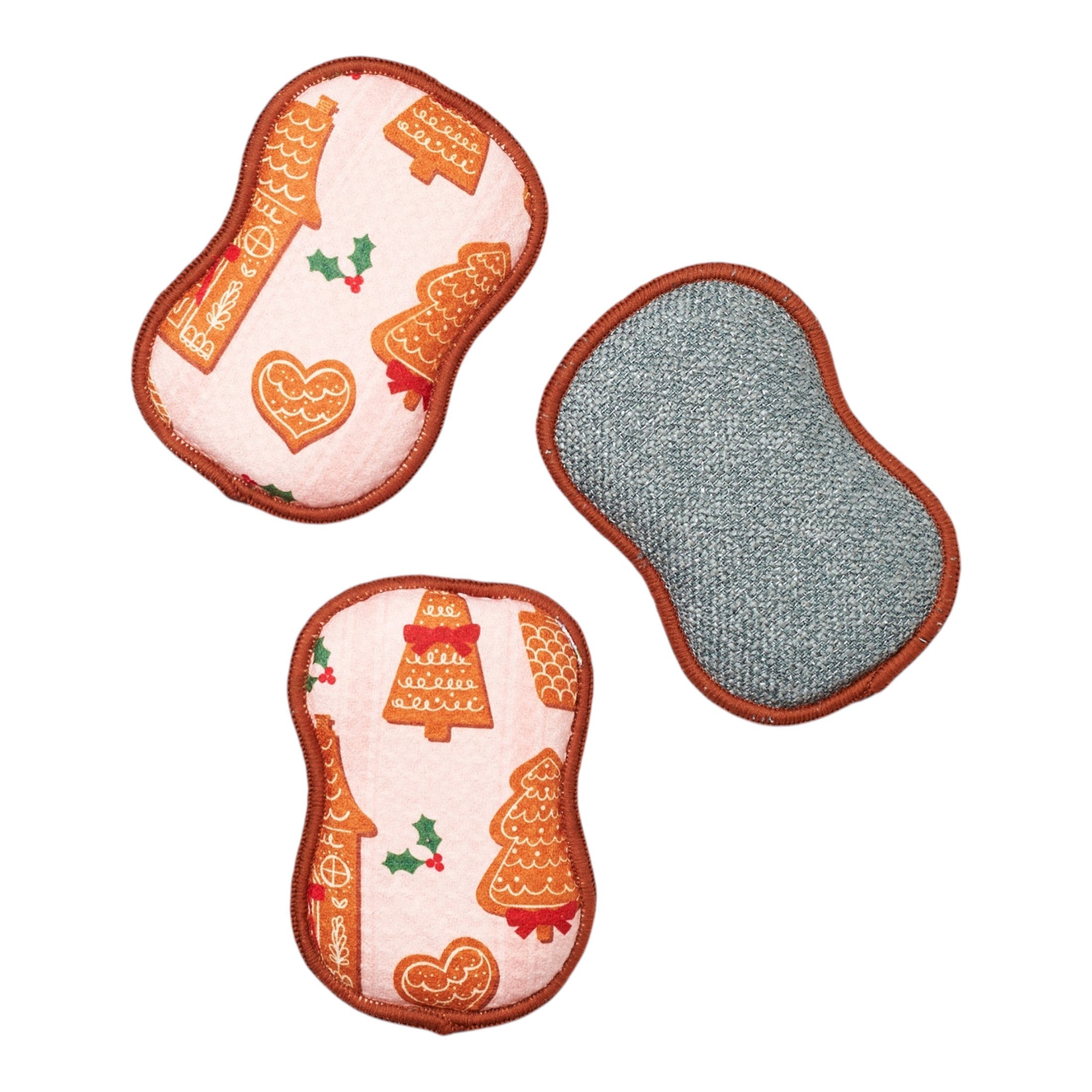 RE:usable Sponges (Set of 3) - Mable Tan Christmas Cookies - Once Again Home Co.
