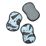 RE:usable Sponges (Set of 3) - Mable Tan Halloween Flags - Once Again Home Co.