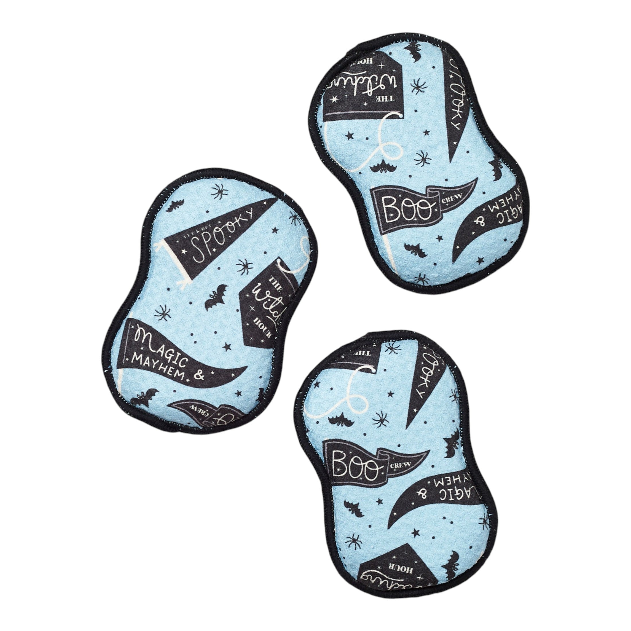 RE:usable Sponges (Set of 3) - Mable Tan Halloween Flags - Once Again Home Co.