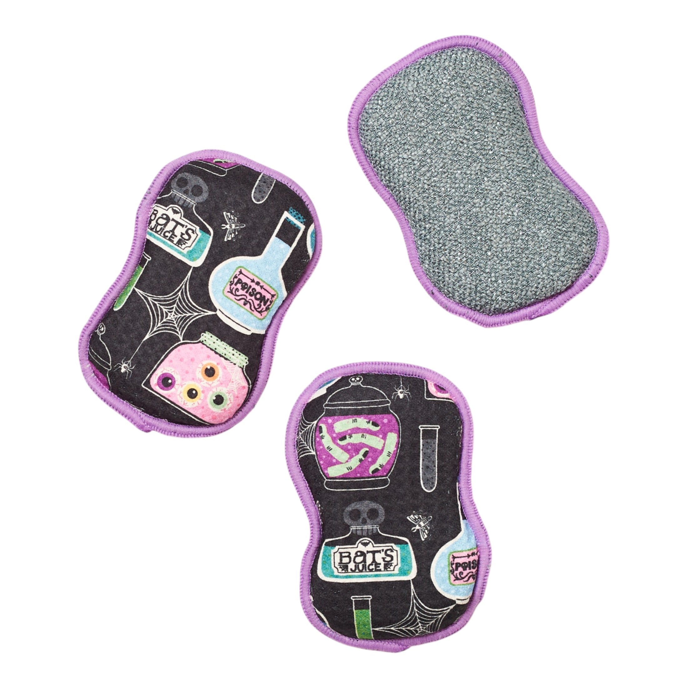 RE:usable Sponges (Set of 3) - Mable Tan Halloween Jars - Once Again Home Co.