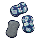 RE:usable Sponges (Set of 3) - Mable Tan Mahjong - Once Again Home Co.