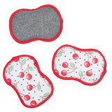 RE:usable Sponges (Set of 3) - Mary Engelbreit Cherry Harvest - Once Again Home Co.