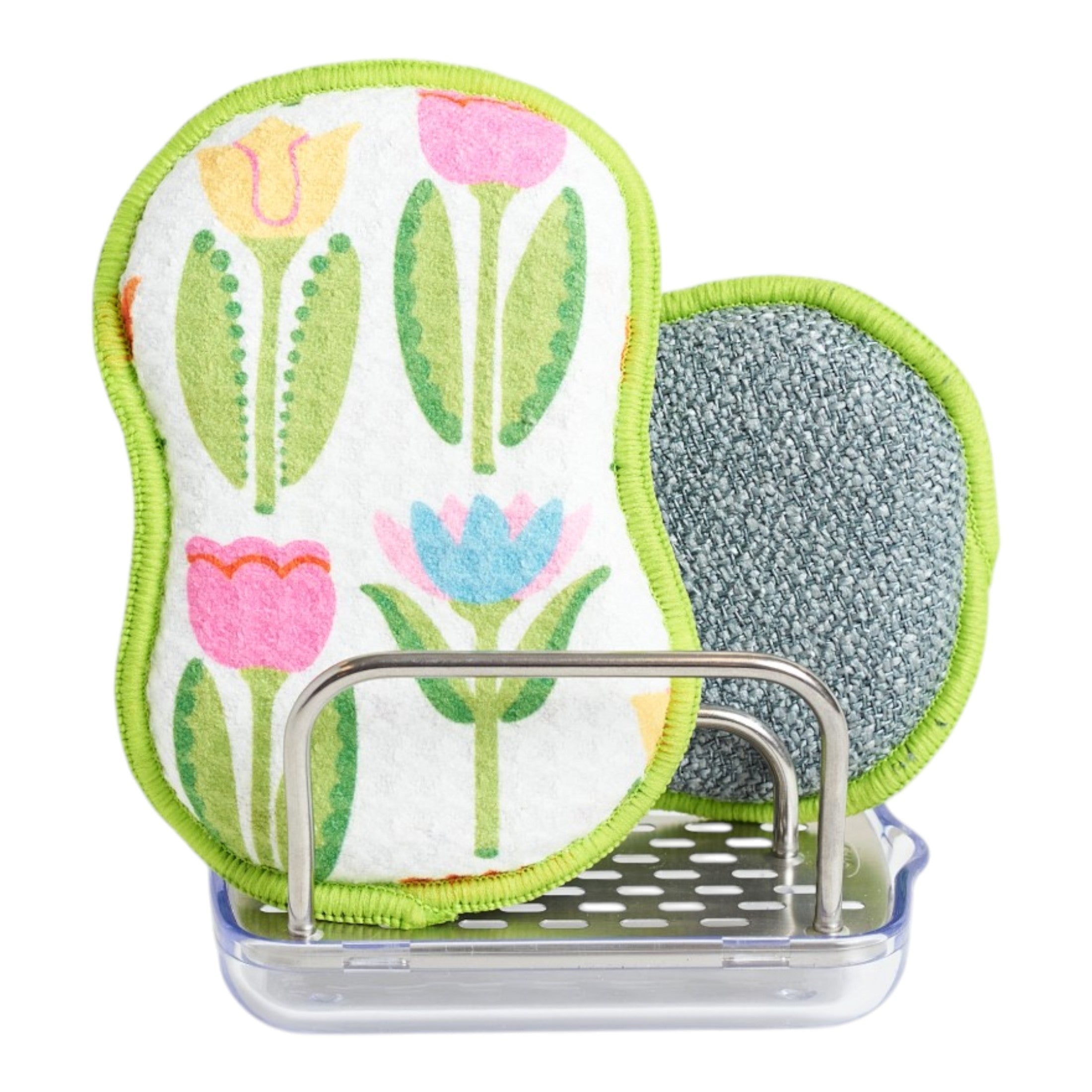 RE:usable Sponges (Set of 3) - Mary Engelbreit Tulips - Once Again Home Co.