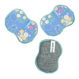 RE:usable Sponges (Set of 3) - MT Flower Teapot - Once Again Home Co.