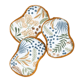 RE:usable Sponges (Set of 3) - Multi Leaf - Once Again Home Co.