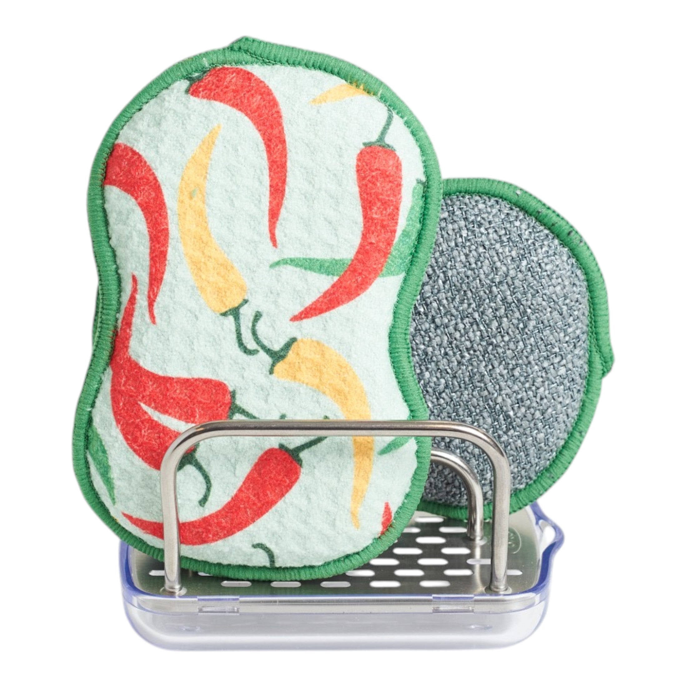 RE:usable Sponges (Set of 3) - Signature Collection Chili Peppers - Once Again Home Co.