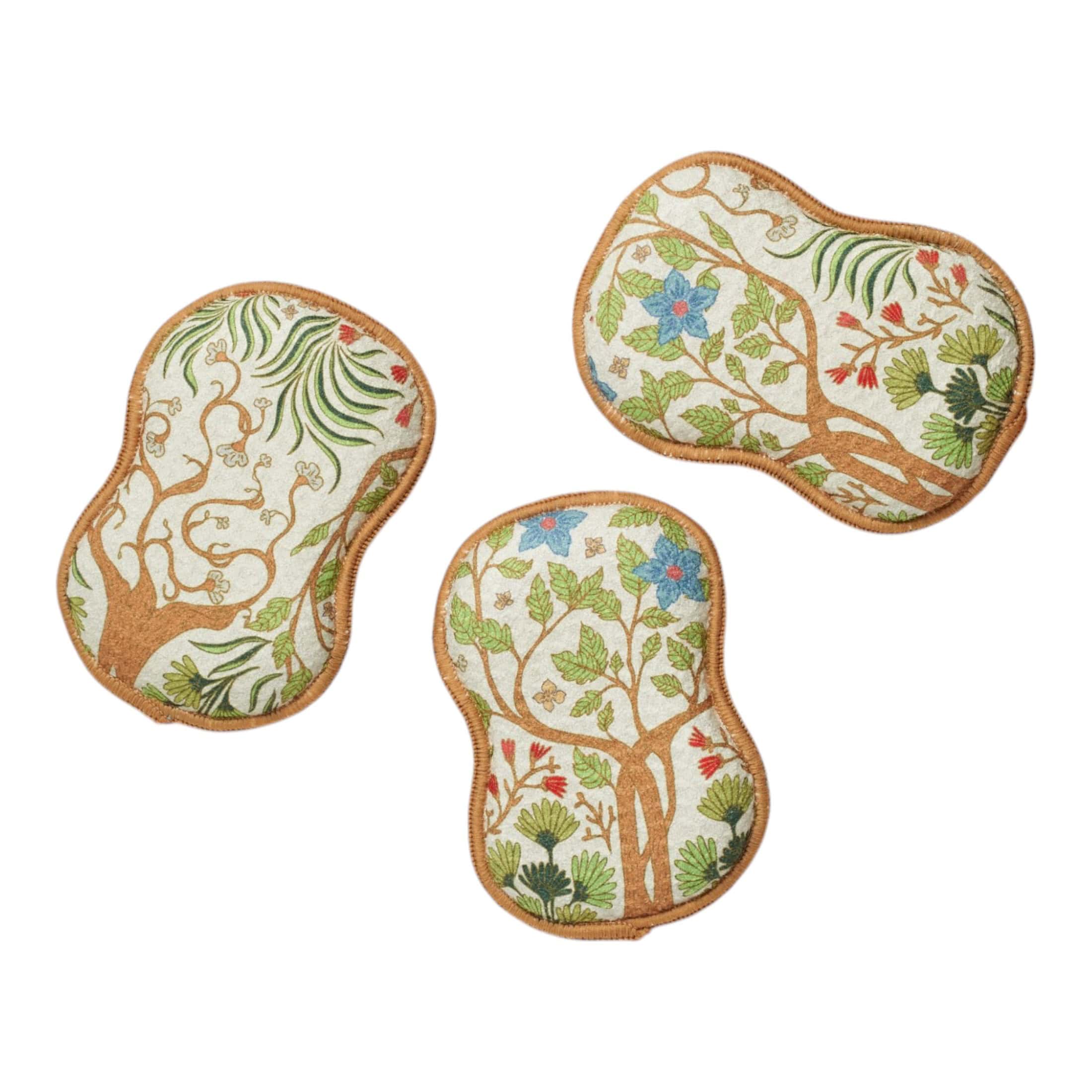RE:usable Sponges (Set of 3) - Signature Collection Elder wood - Once Again Home Co.