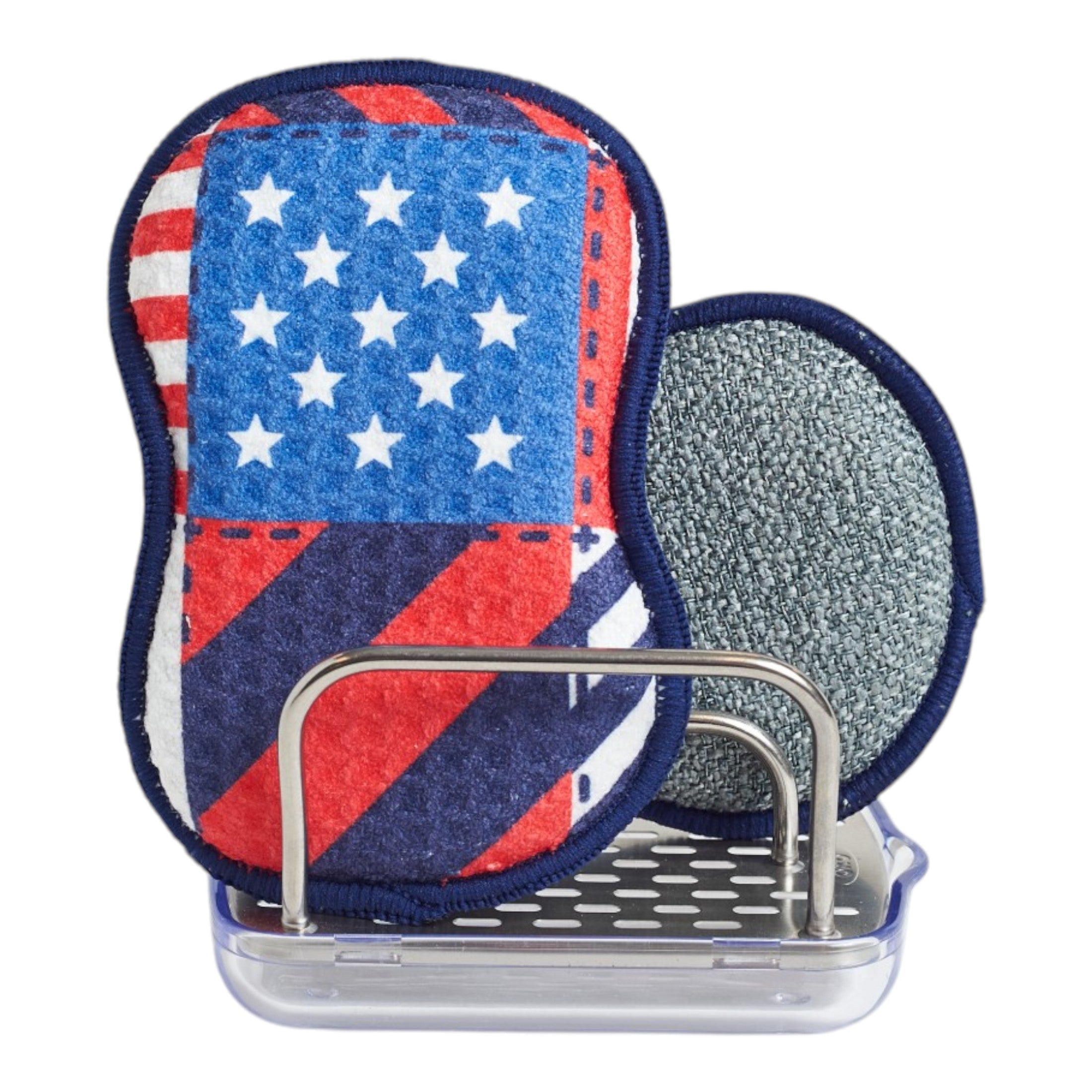 RE:usable Sponges (Set of 3) - Signature Collection Flag Quilt - Once Again Home Co.