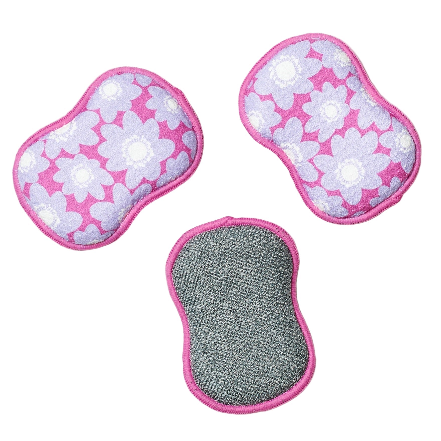 RE:usable Sponges (Set of 3) - Signature Collection Pop Daisy - Once Again Home Co.