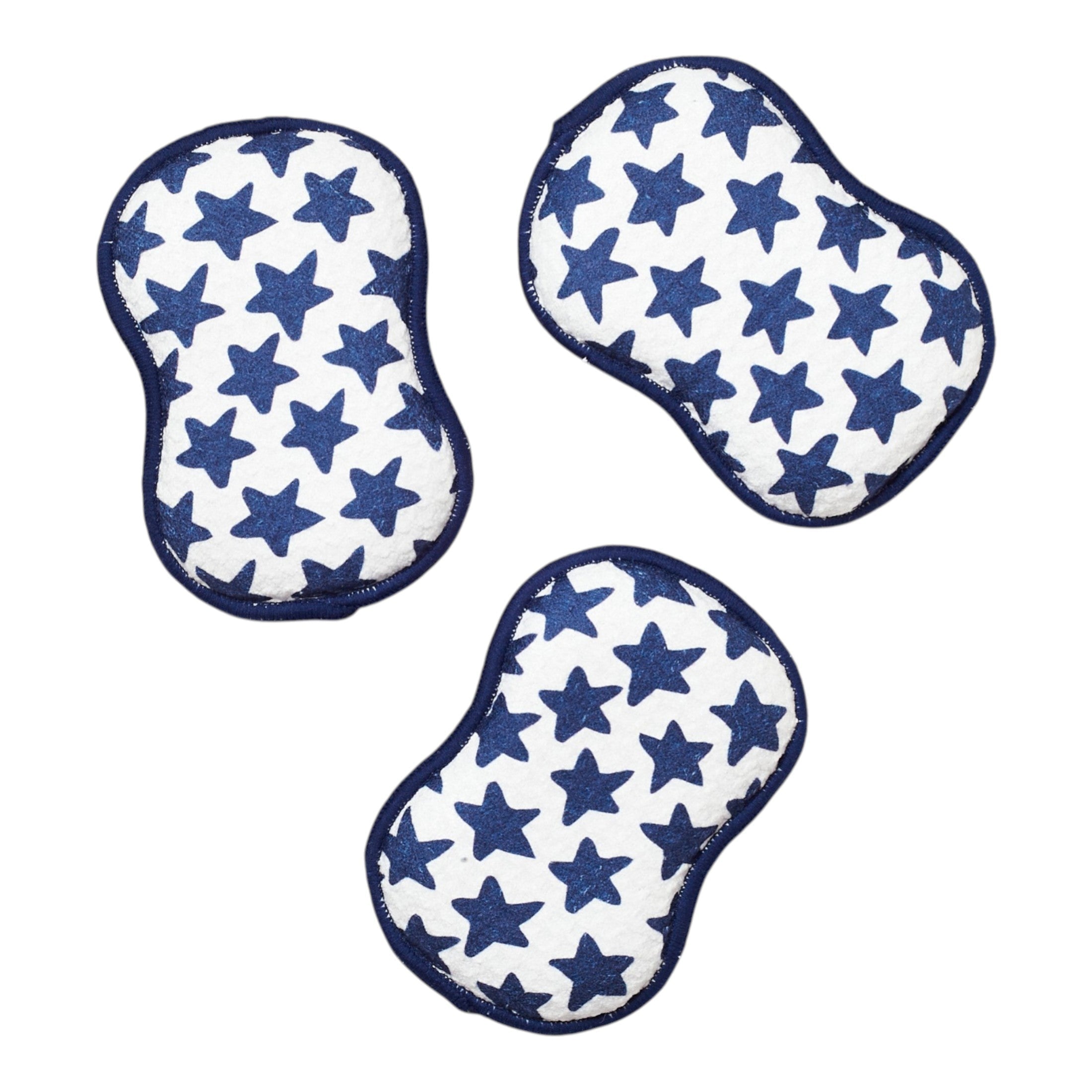 RE:usable Sponges (Set of 3) - Signature Collection USA Flag - Once Again Home Co.