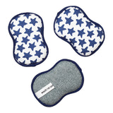RE:usable Sponges (Set of 3) - Signature Collection USA Flag - Once Again Home Co.
