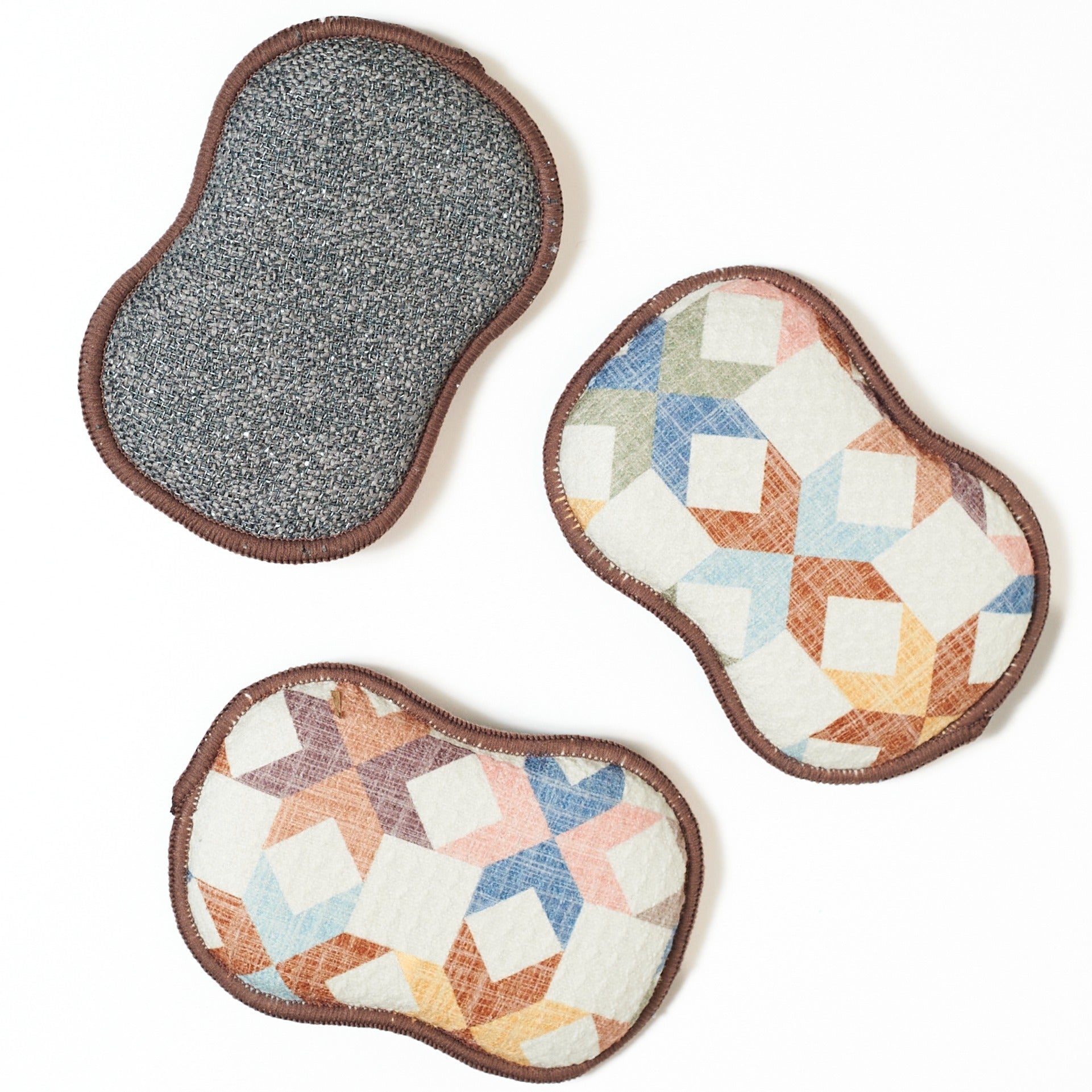 RE:usable Sponges (Set of 3) - Star Quilt - Once Again Home Co.