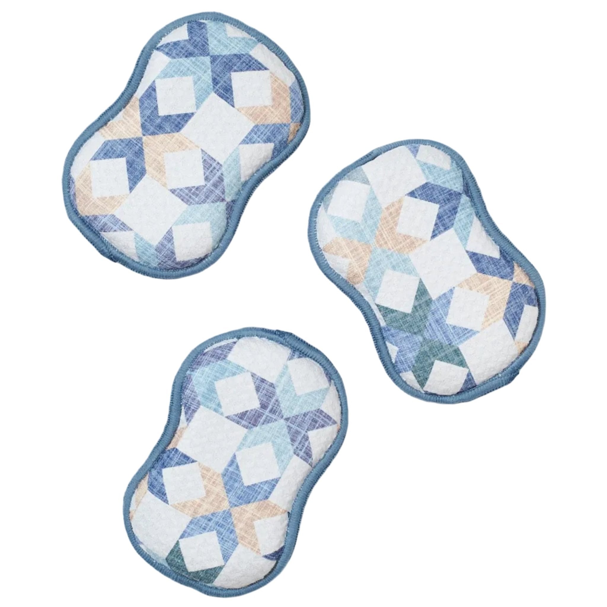 RE:usable Sponges (Set of 3) - Star Quilt - Once Again Home Co.