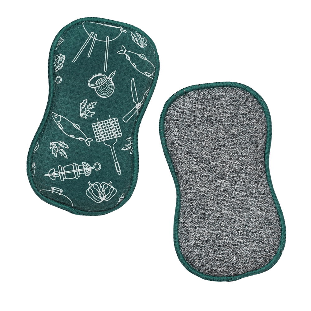 RE:usable XL Sponges (Set of 2) - Signature Collection Dad’s Grill - Once Again Home Co.