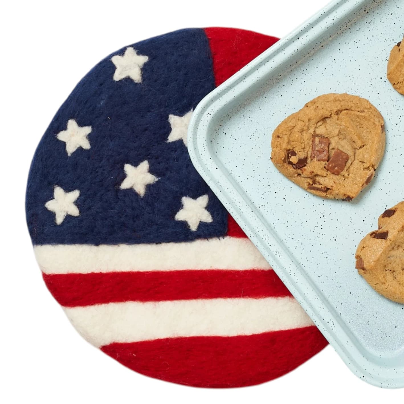 Wool Trivet - Americana - Once Again Home Co.