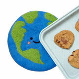 Wool Trivet - Earth - Once Again Home Co.