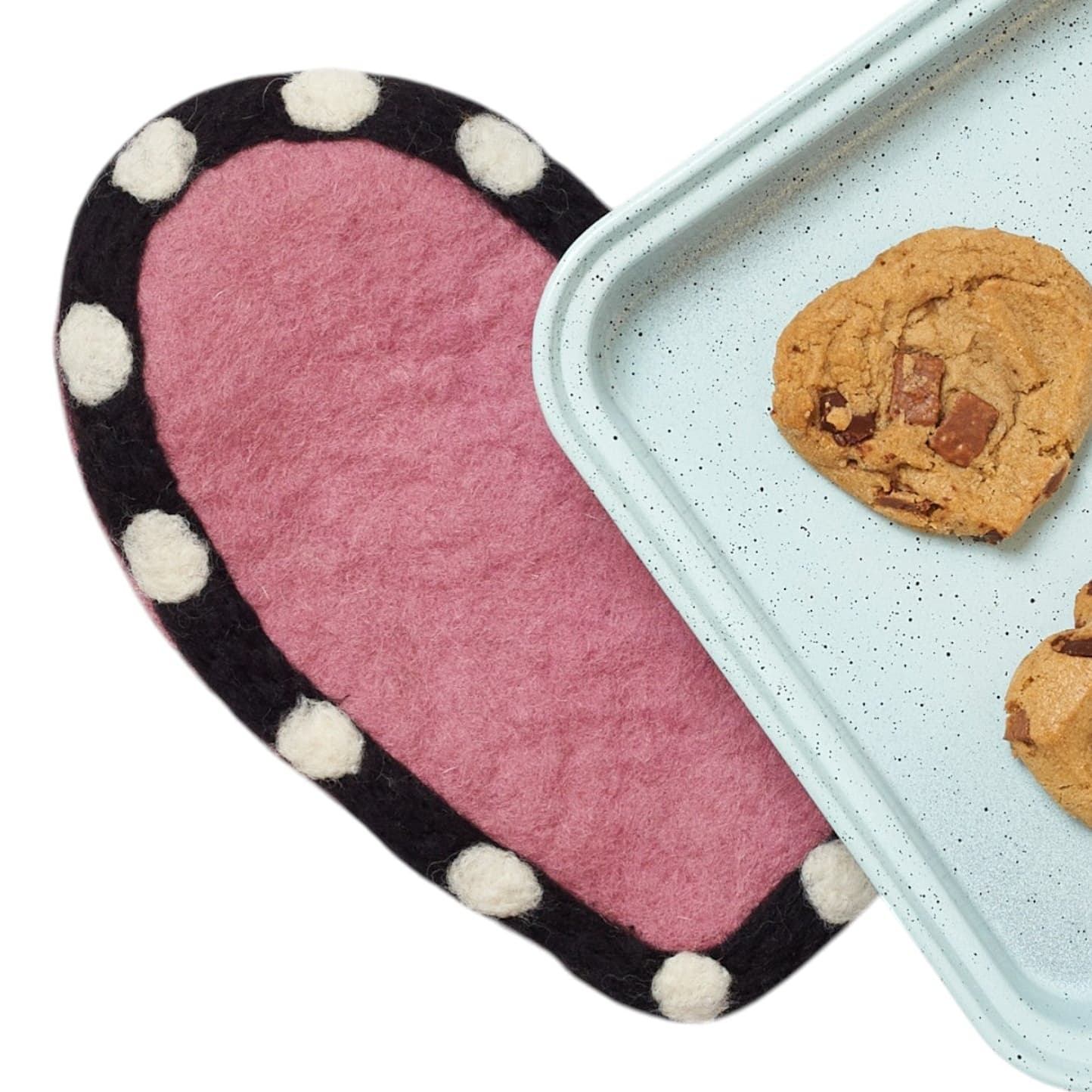 Wool Trivet - Mary Engelbreit Heart - Once Again Home Co.