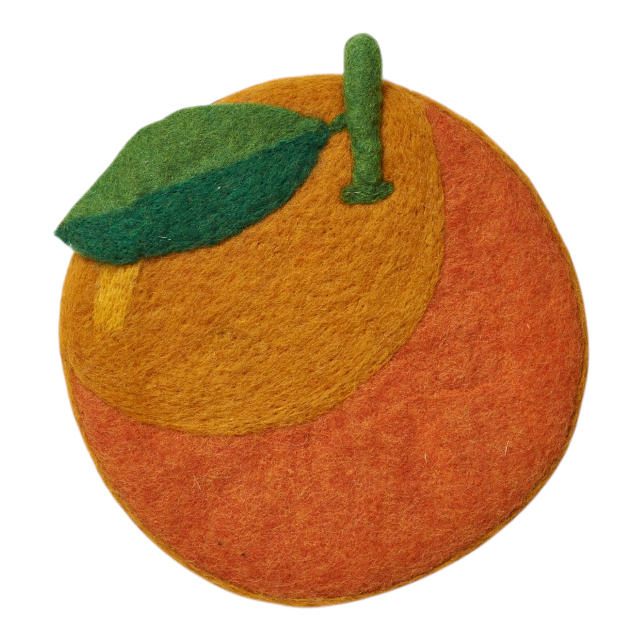 Wool Trivet - Orange - Once Again Home Co.